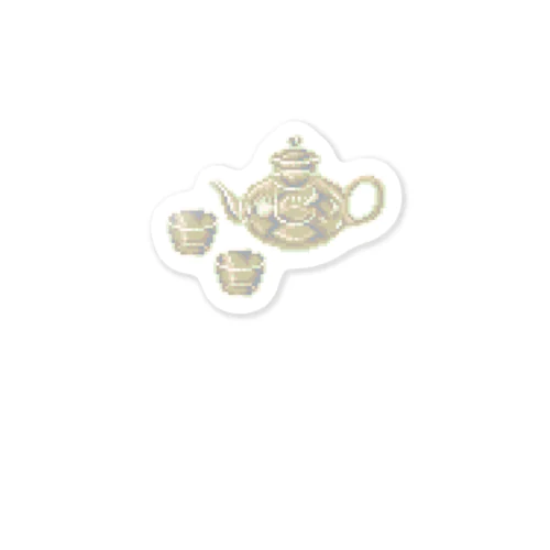 Tea set2 Sticker