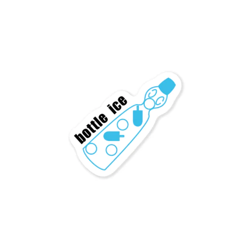 bottle ice Sticker