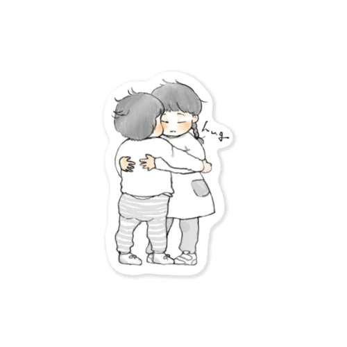 hug Sticker