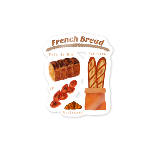 French Bread ステッカー