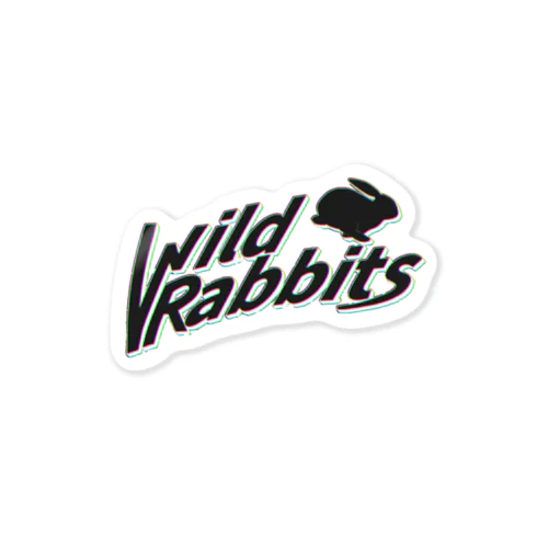 WildRabbitsレーシングチーム Sticker