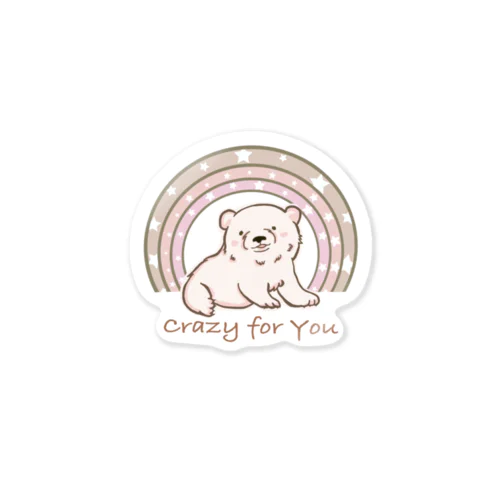 Crazy for You! Sticker