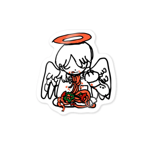 awesome spaghetti （色つき） Sticker