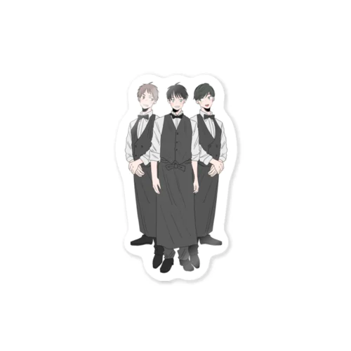 学祭午前トリオ Sticker