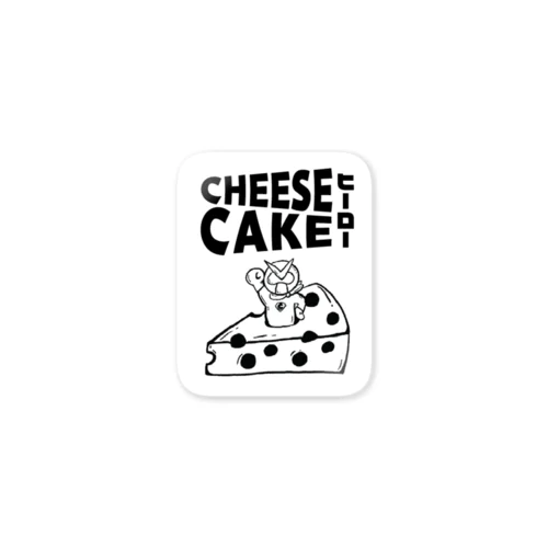 CHEESECAKEヒーロー Sticker