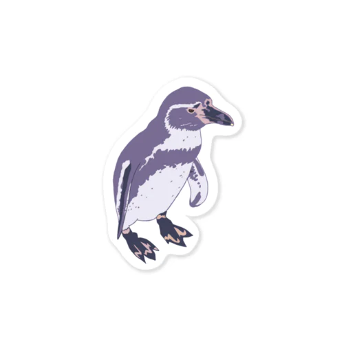 あきまへんペンギン(文字なしver) Sticker