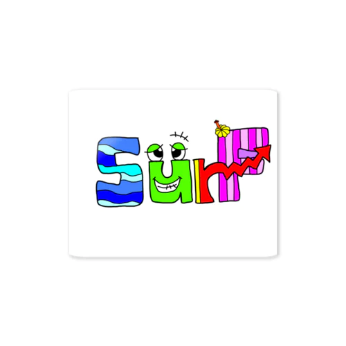 SurF2 ステッカー