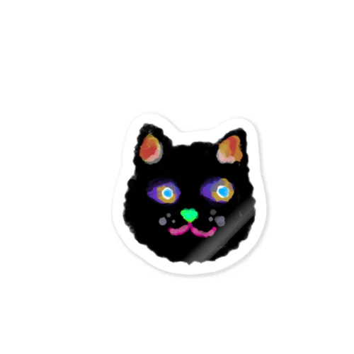 黒猫たまりさん Sticker