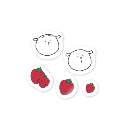 🐶🐻🐰🍓 Sticker