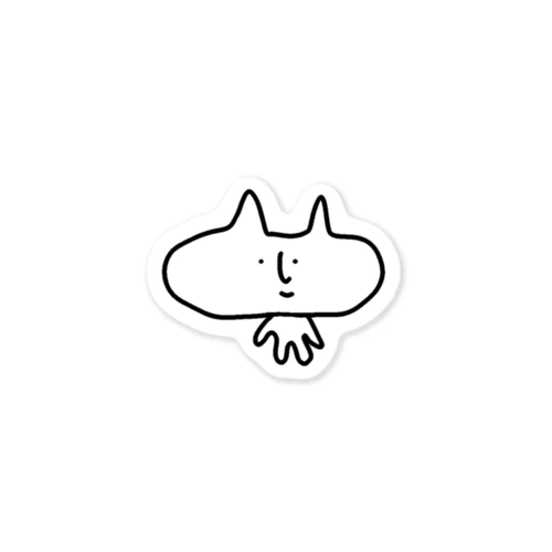 二足歩行ねこ Sticker