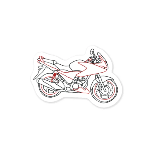 ブンブンバイク Sticker