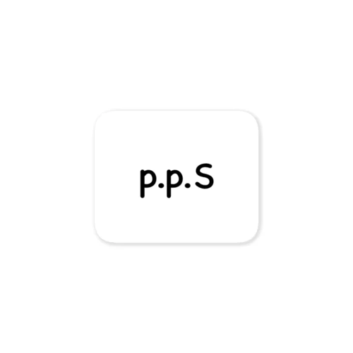 p.p.S Sticker