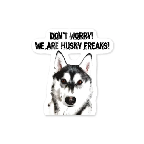 Husky Freaks ステッカー