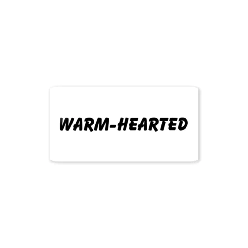 Warm-hearted ステッカー