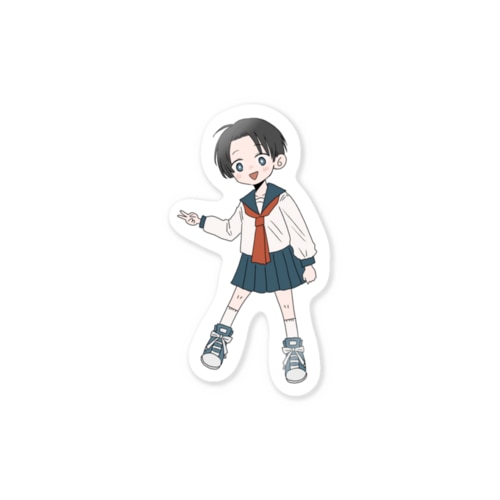 沖田宗(ミニver) Sticker