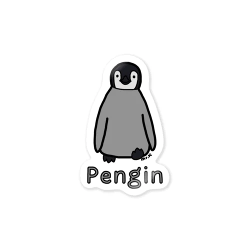 Pengin (ペンギン) 色デザイン Sticker