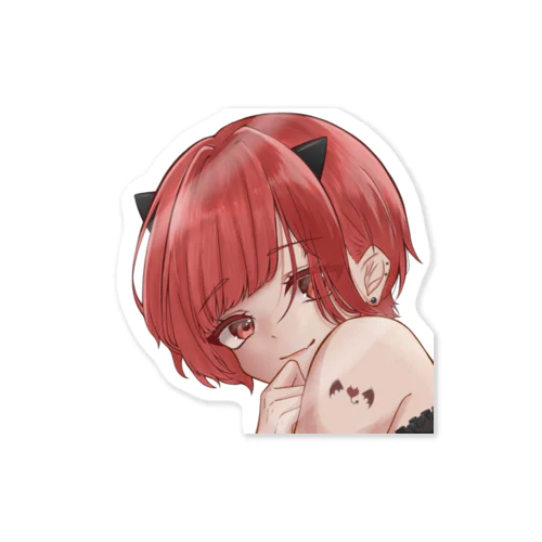 小悪魔さほち Sticker