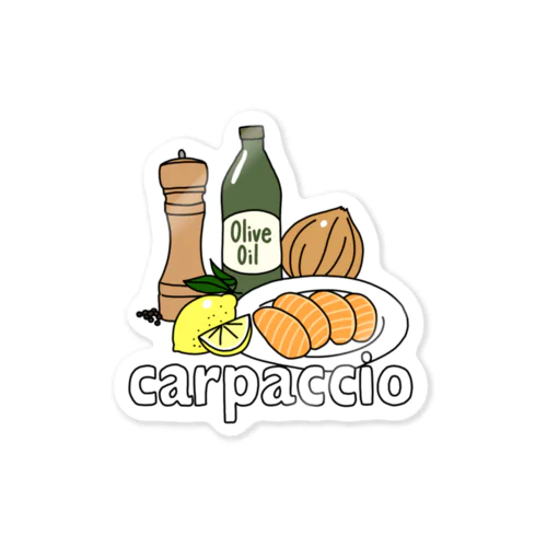 カルパッチョ Sticker