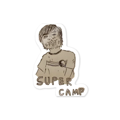 SUPER CAMP【IWAKI】 ステッカー