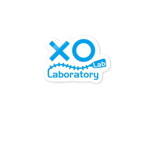 X～O Lab Sticker