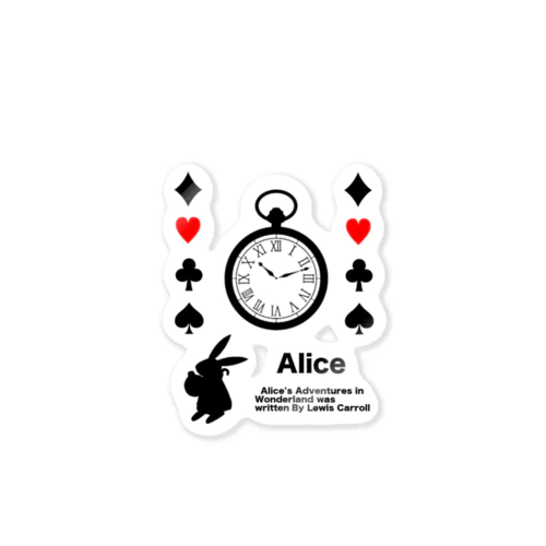 Alice ステッカー
