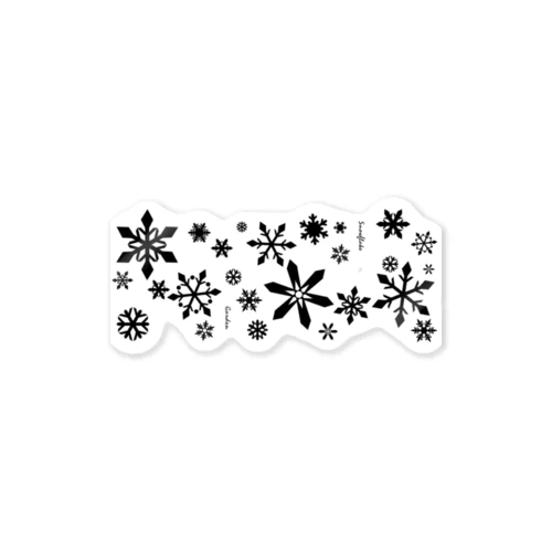 SnowflakeGarden Sticker