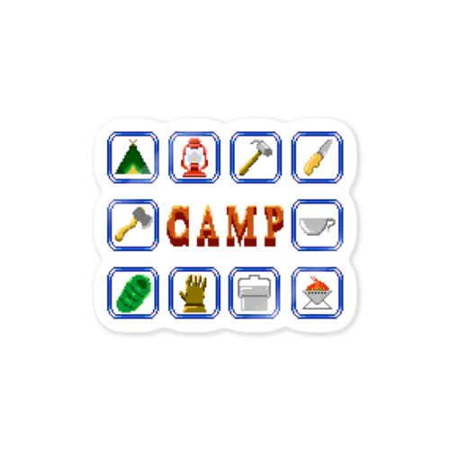 CAMP キャンプ 256 Sticker
