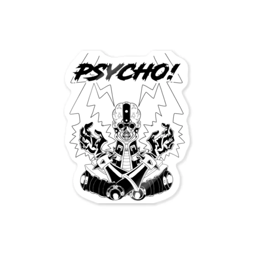 PSYCHO！ Sticker