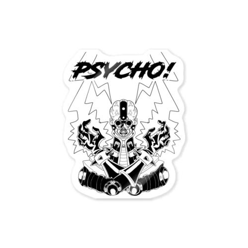 PSYCHO！ ステッカー