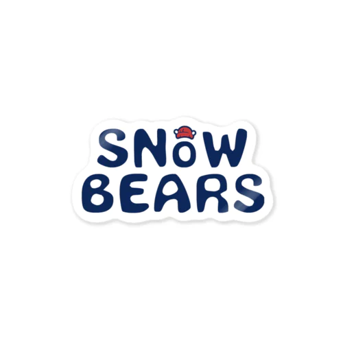 snowbears.logo ステッカー