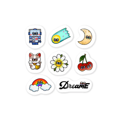 dreaME / sticker Sticker