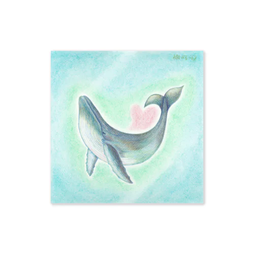 クジラの結ちゃん Sticker