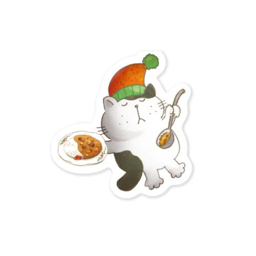 カレー食べるなりよ Sticker