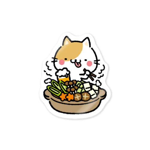 鍋とにゃんこ🐈 Sticker