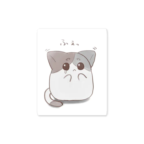 泣きにゃんこ Sticker