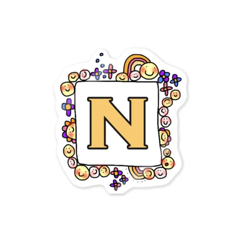 N Sticker