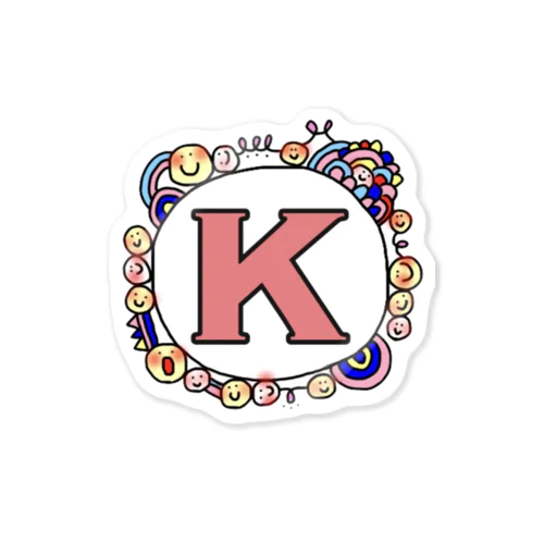 K Sticker