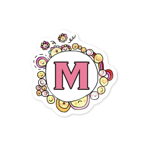 M Sticker