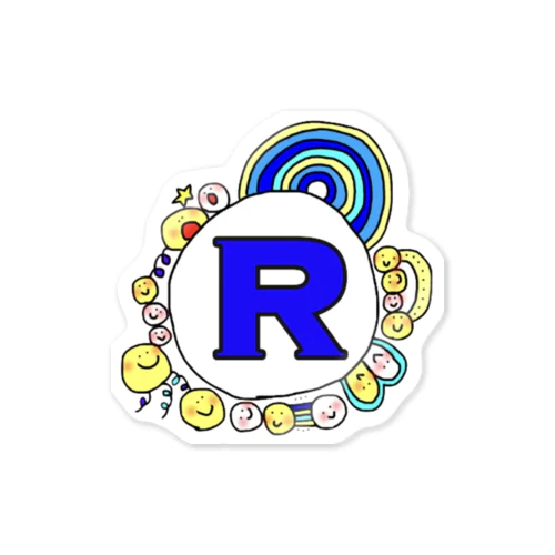 R ステッカー