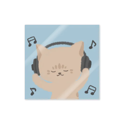 ノリノリねこちゃん Sticker