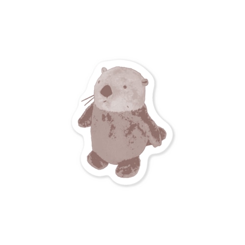 ぼんやりビスケットステッカー Sticker