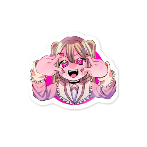 パキパキガール Sticker