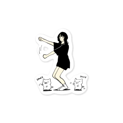 DANCE DANCE Sticker