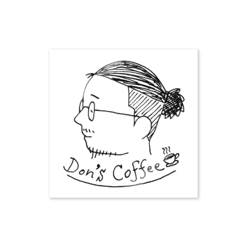 Don's Coffee Sticker