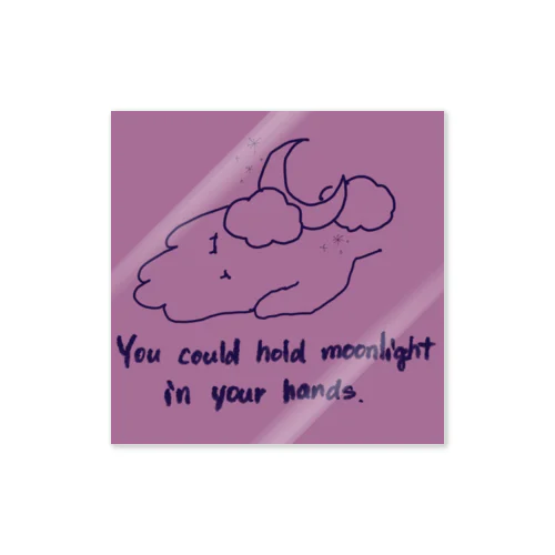 Moonlight Sticker