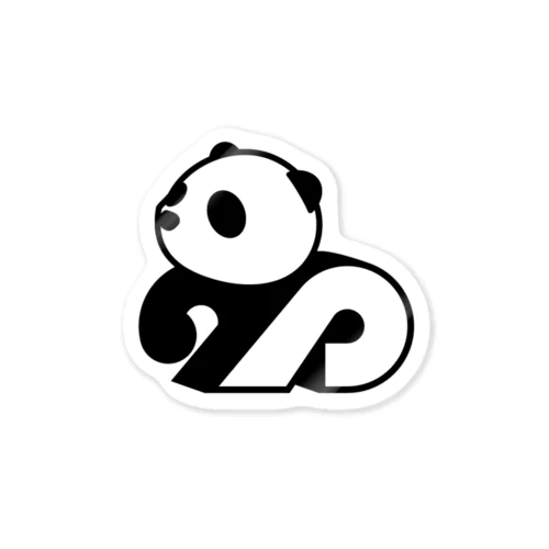 Panda-P Sticker Sticker