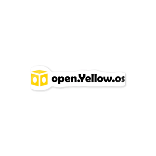 open.Yellow.os公式支援グッズ Sticker