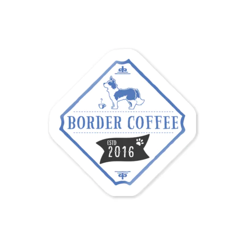 BORDER COFFEE Sticker