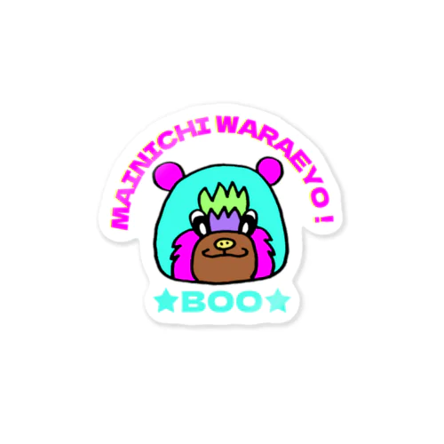 MY BUDDY 公式キャラクター ★BOO★ Sticker