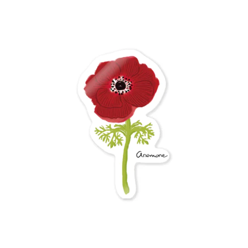 anemone_淡色ver Sticker